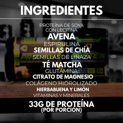 1 GREEN PROTEIN PREMIUM HIERBABUENA LIMON 1500GR