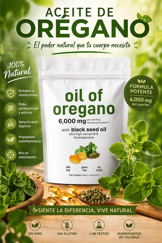 OIL OF OREGANO EN BOLSA
