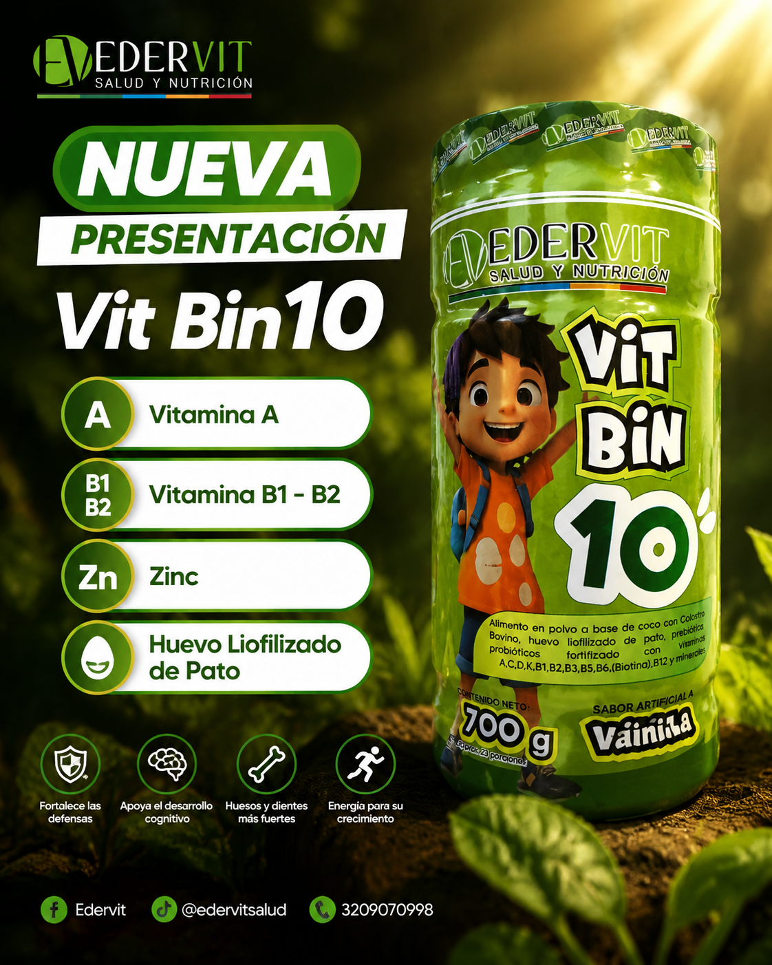VIT BIN 10 700GR